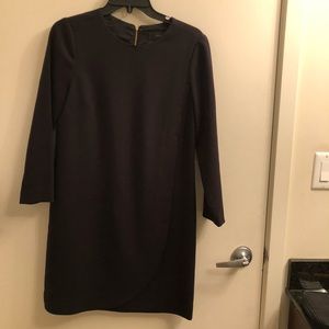 J. Crew black shift dress